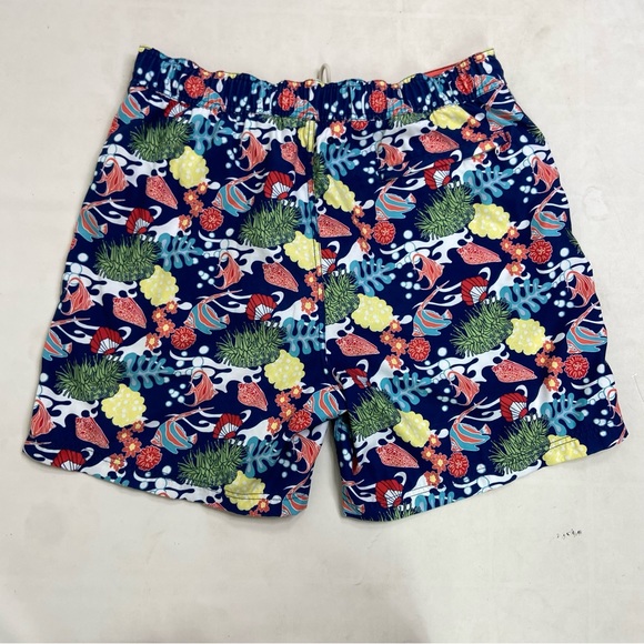 Nautica fish ocean sea life swim trunks. Size XL - Picture 8 of 9